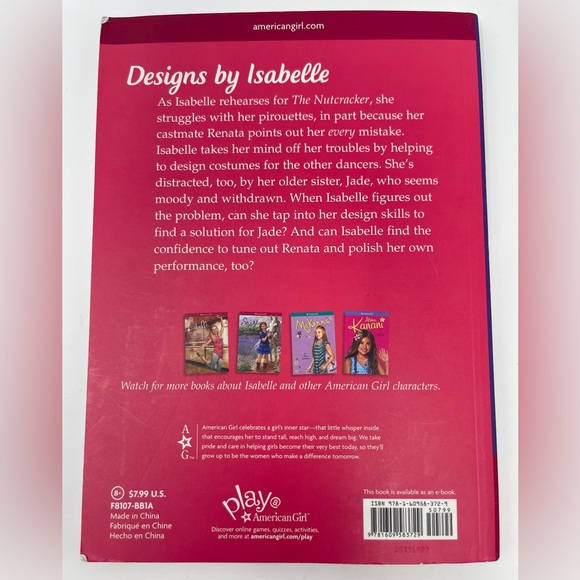 3/$15 AMERICAN GIRL: Designs by Isabelle! Book 2 - Picture 4 of 5